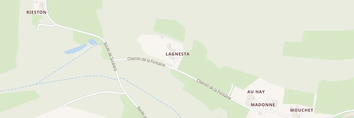 Plan du 5033 A Lagnesta à Mauléon-d’Armagnac