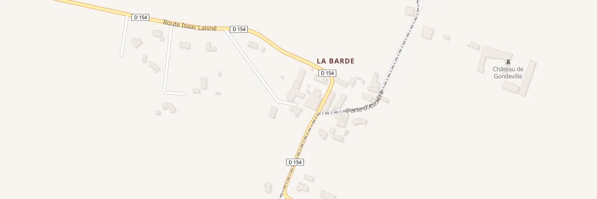 Plan du 20 Rte Isaac Laisne à Mainxe-Gondeville