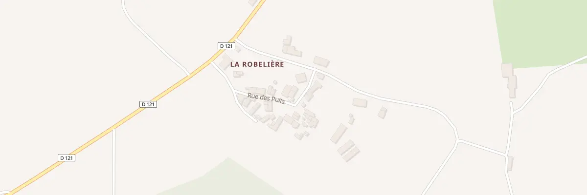 Plan du 1 Rue des Puits à Fomperron