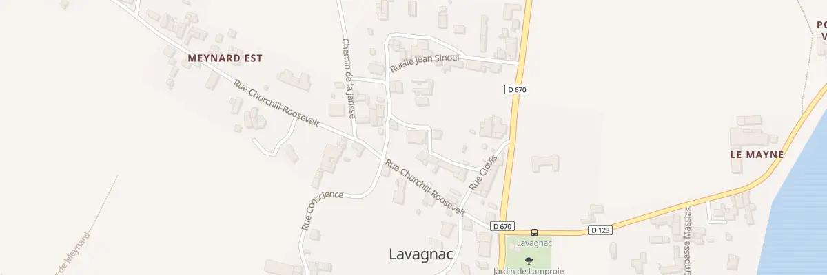 Plan du 478 Lavagnac Nord à Sainte-Terre
