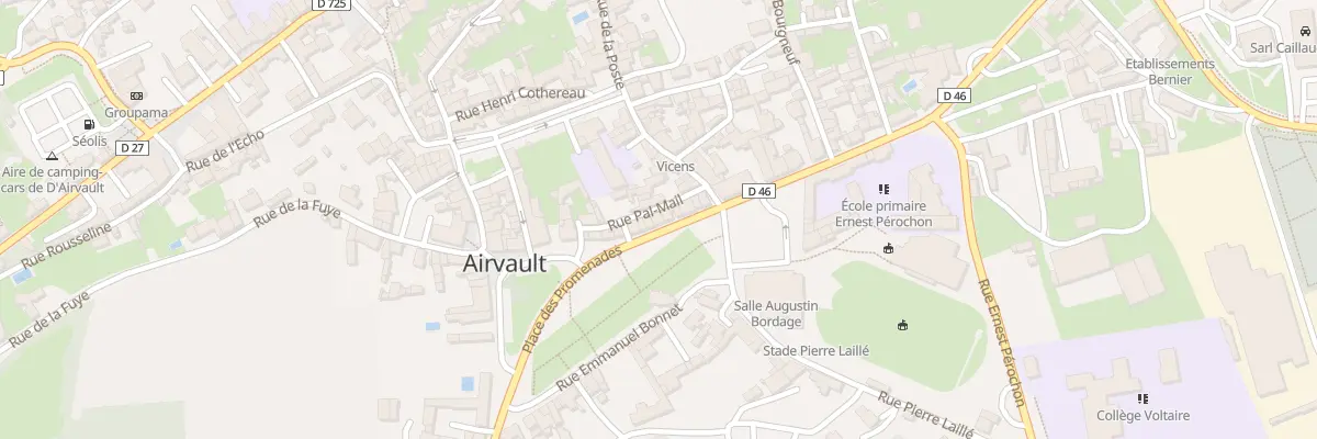 Plan du 51 Pl des Promenades à Airvault