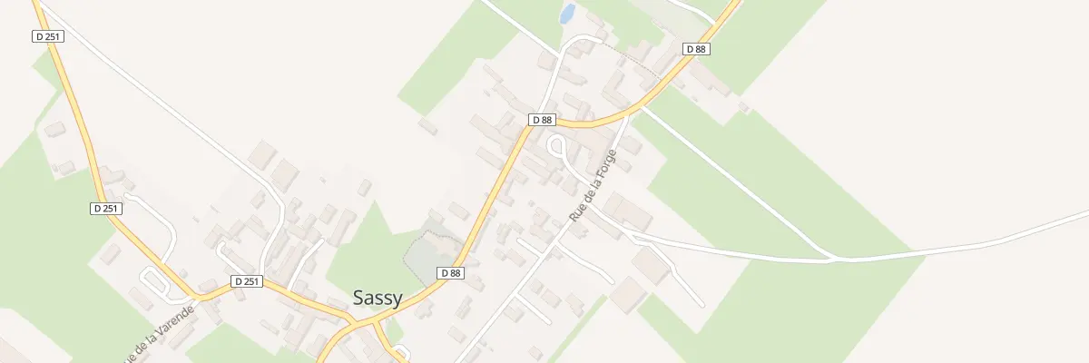 Plan du 9 Rue de la Forge à Sassy