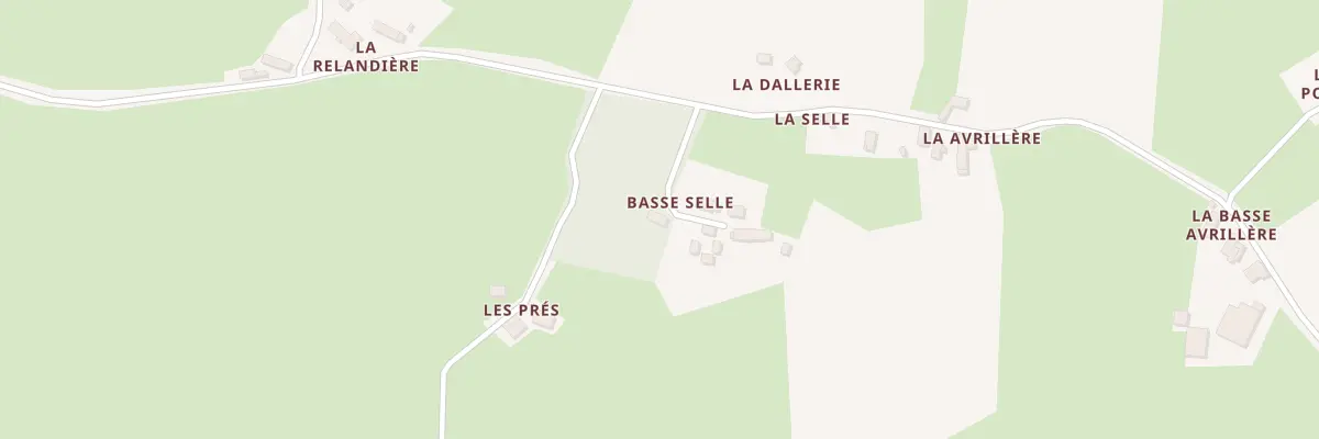 Plan du 5033 La Basse Selle à Saint-Symphorien