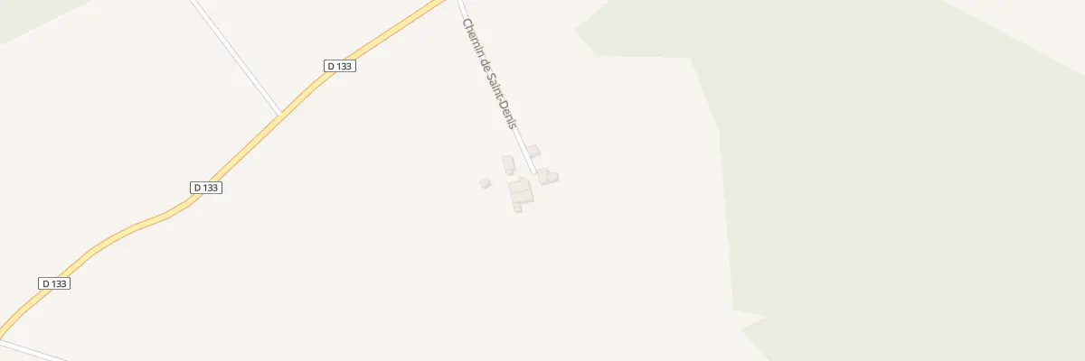 Plan du 1 Che de Saint Denis à Boisbreteau