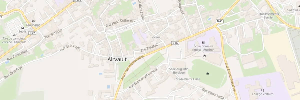 Plan du 49 Pl des Promenades à Airvault
