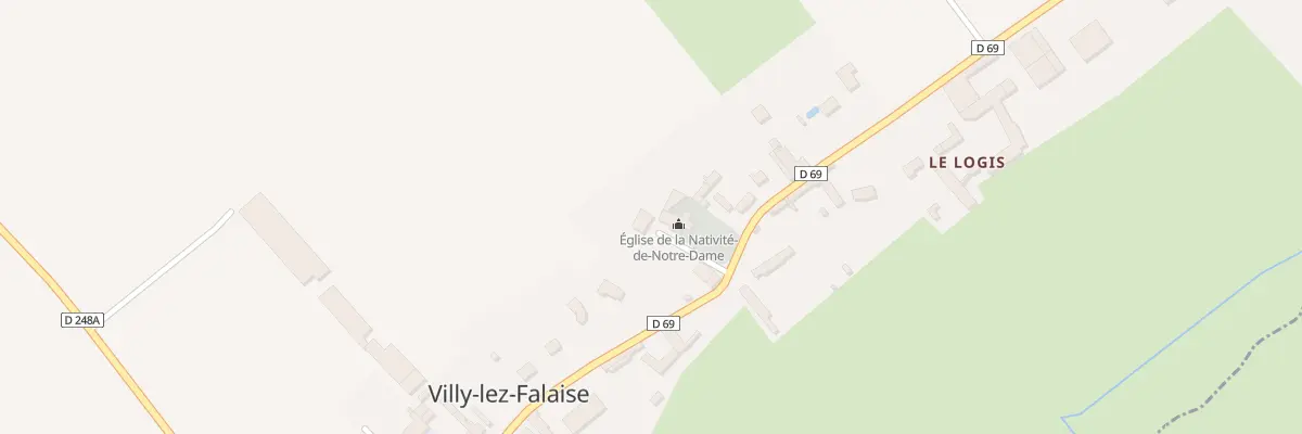 Plan du 3 Rue de l’Église à Villy-lez-Falaise