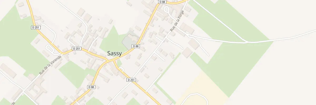 Plan du 8 Rue de la Forge à Sassy