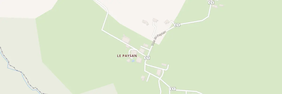 Plan du 2 Paysan à Berthez