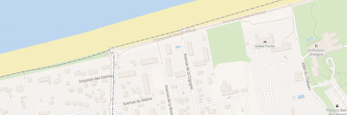 Plan du 3 Vc Res Les Normandieres à Cabourg