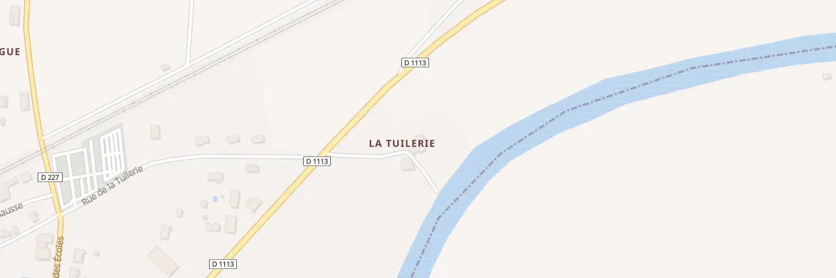 Plan du 3B La Tuilerie à Caudrot