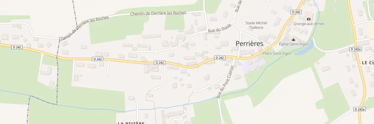 Plan du 5028 Sur les Roches à Perrières