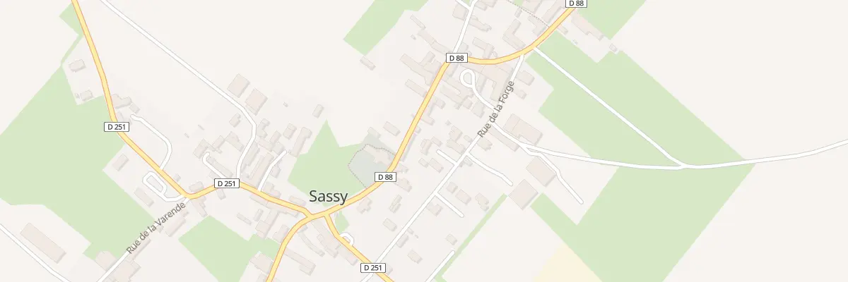 Plan du 5B Rue de la Forge à Sassy
