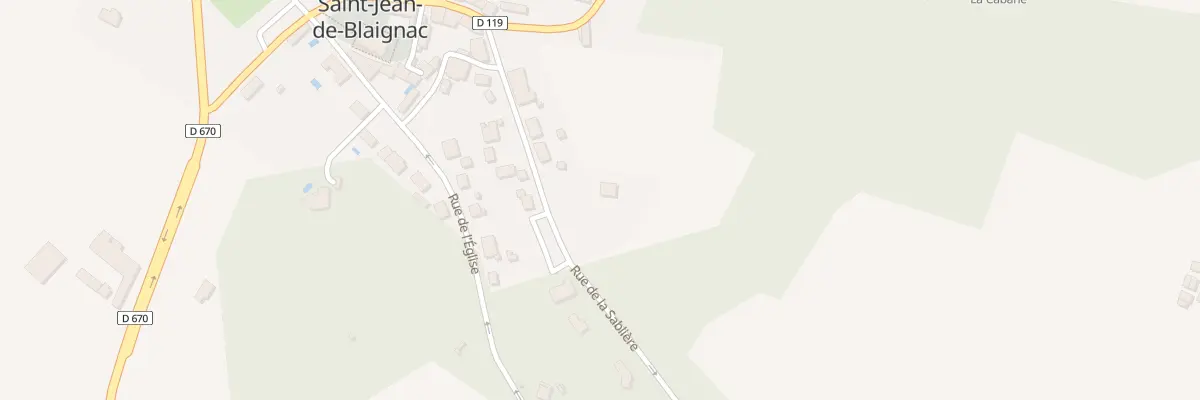 Plan du 56 Le Bourg à Saint-Jean-de-Blaignac