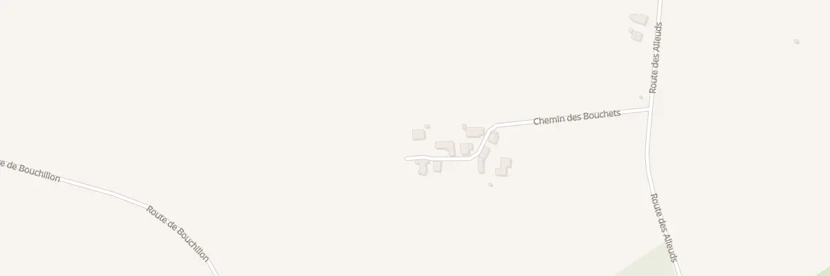 Plan du 290 Che des Bouchets à Baugé-en-Anjou