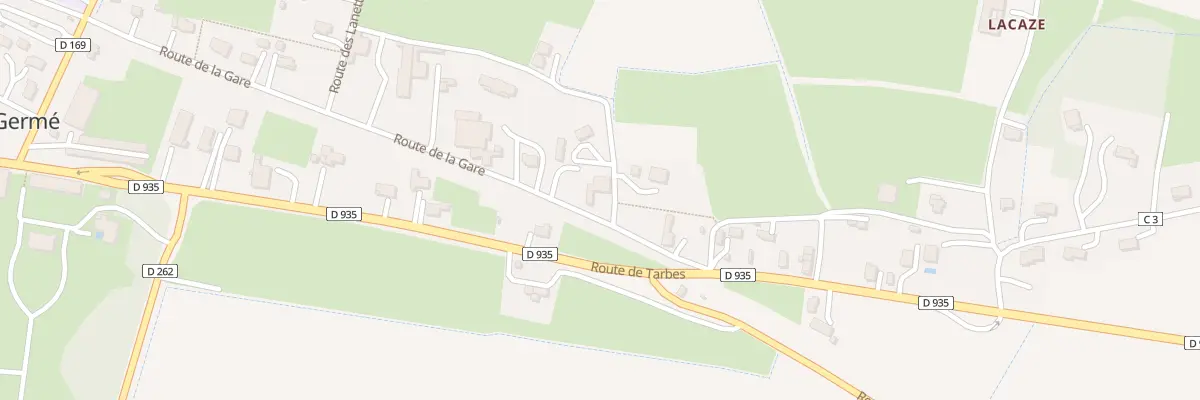 Plan du 1 Les Lannettes à Saint-Germé