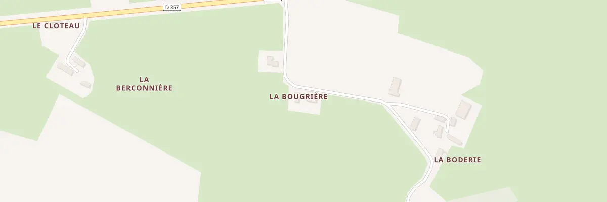 Plan du 4 La Bougriere à Chassillé