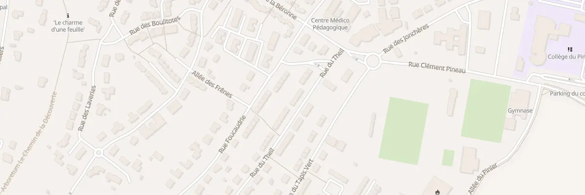 Plan du 39 Rue du Theil à Melle