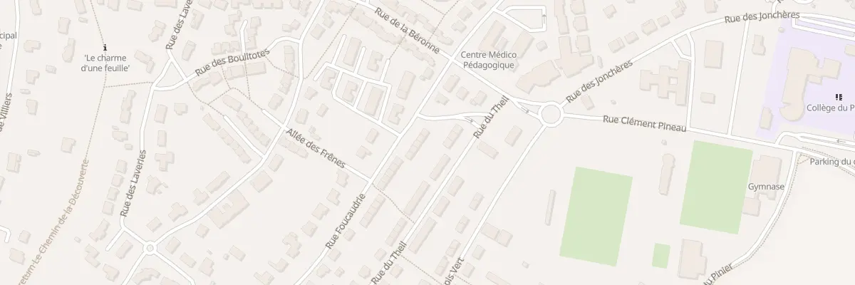 Plan du 52 Rue Foucauderie à Melle