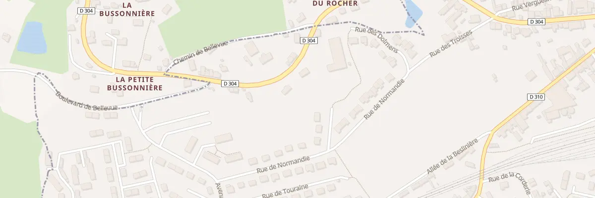 Plan du 57 Rue de Bretagne à Sillé-le-Guillaume