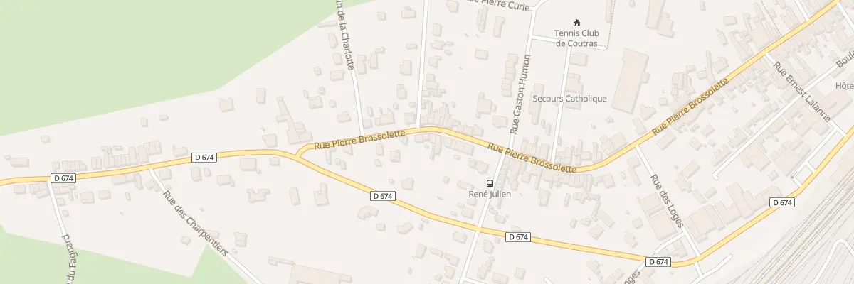 Plan du 48 Rue Pierre Brossolette à Coutras