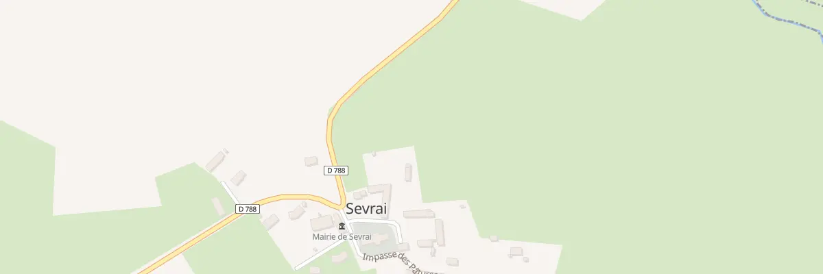 Plan du 55 Imp du Presbytère à Sevrai