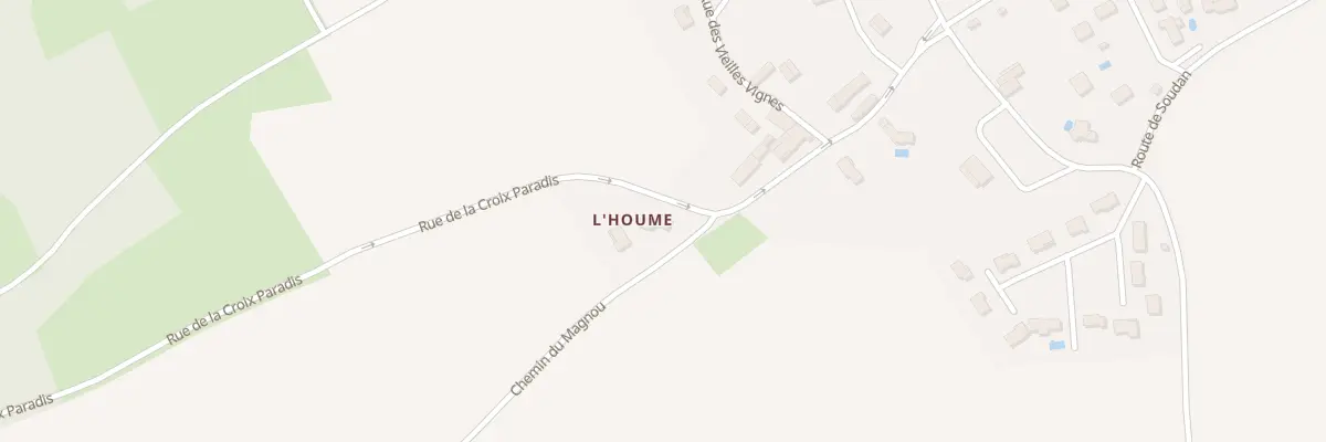 Plan du 9 Rue de la Croix Paradis à Sainte-Eanne