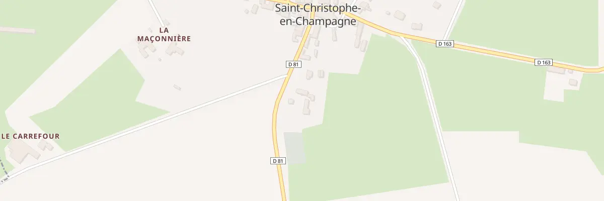 Plan du 5051 La Coisnerie à Saint-Christophe-en-Champagne