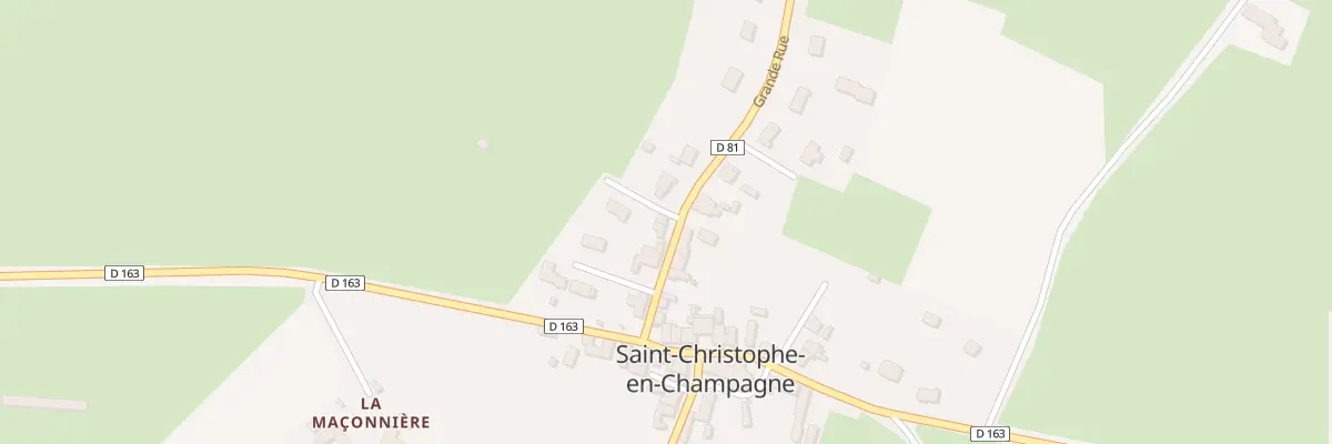Plan du 5 Gr Grande Rue à Saint-Christophe-en-Champagne