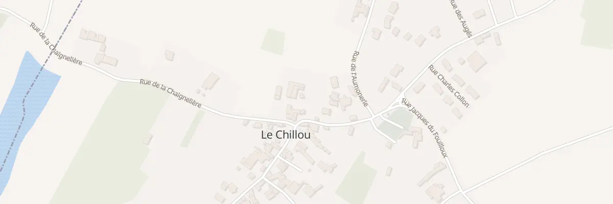 Plan du 6 Rue Traversière au Chillou