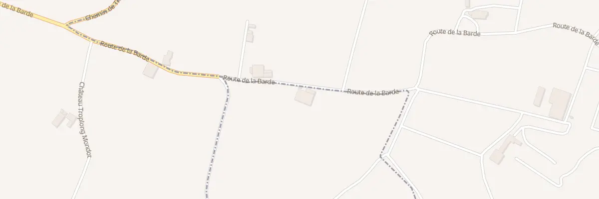 Plan du 7 La Barde à Saint-Laurent-des-Combes