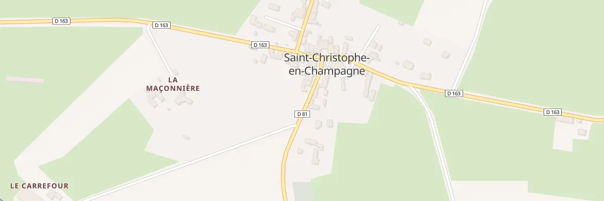 Plan du 6 Rue de la Grange à Saint-Christophe-en-Champagne