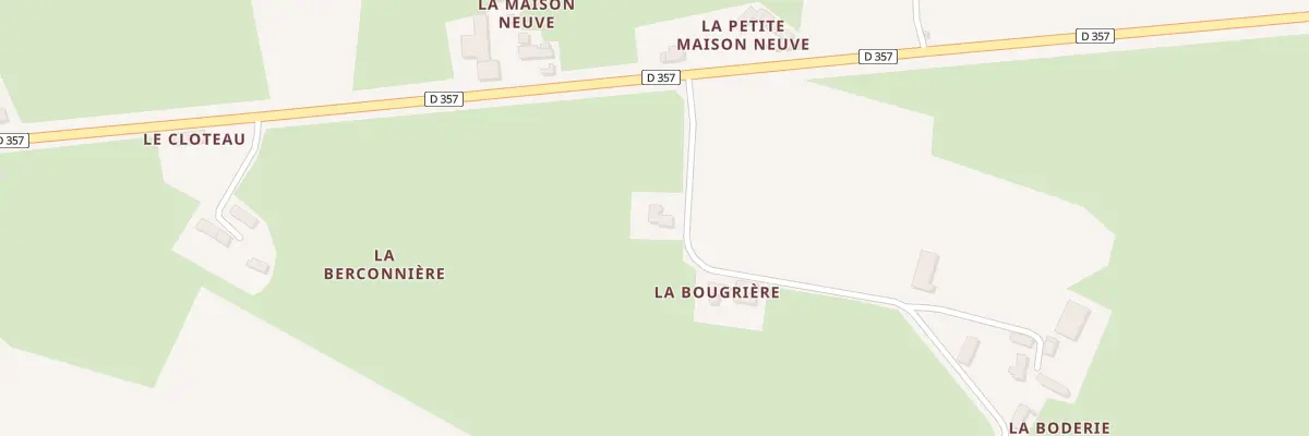 Plan du 5000 La Boderie à Chassillé