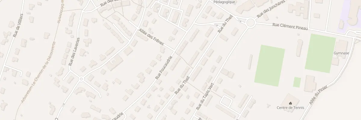 Plan du 34 Rue Foucauderie à Melle