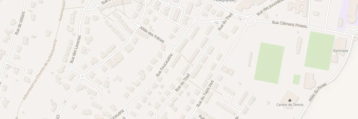Plan du 32 Rue Foucauderie à Melle