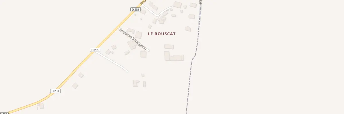 Plan du 11 Le Bouscat Est à Lugasson