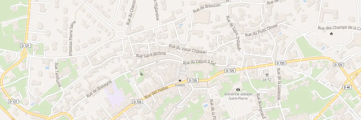 Plan du 14 Rue Saint Jérôme à Airvault