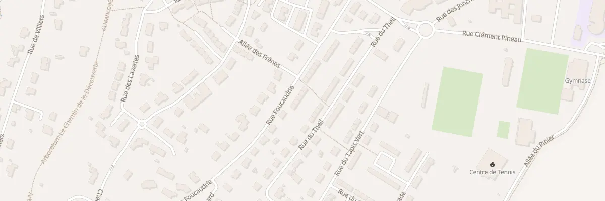Plan du 30 Rue Foucauderie à Melle