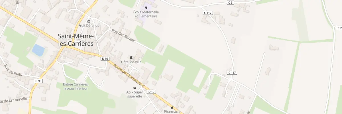 Plan du 1 Rue des Rentes à Saint-Même-les-Carrières