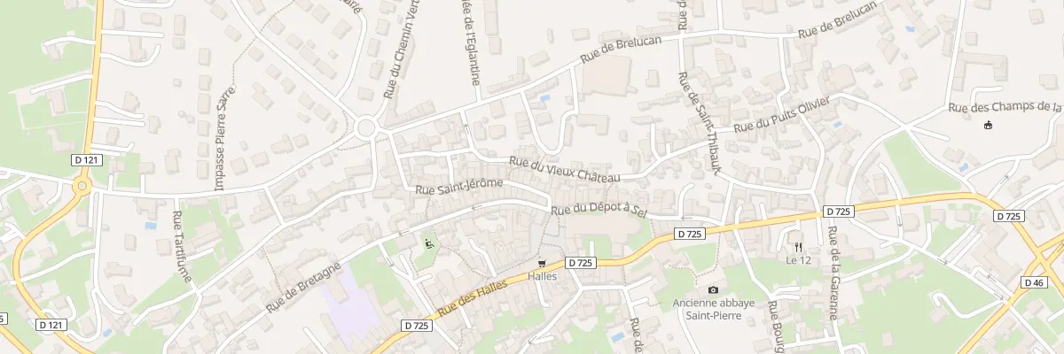 Plan du 37 Rue Saint Jérôme à Airvault