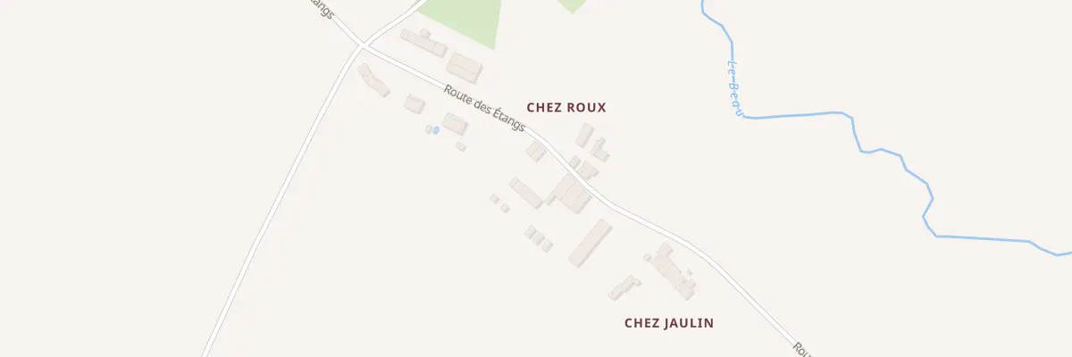 Plan du 16 Rte des Etangs à Saint-Médard