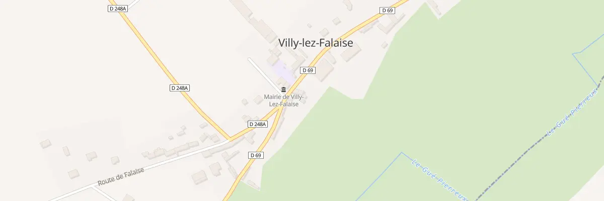 Plan du 4 Rte de Damblainville à Villy-lez-Falaise