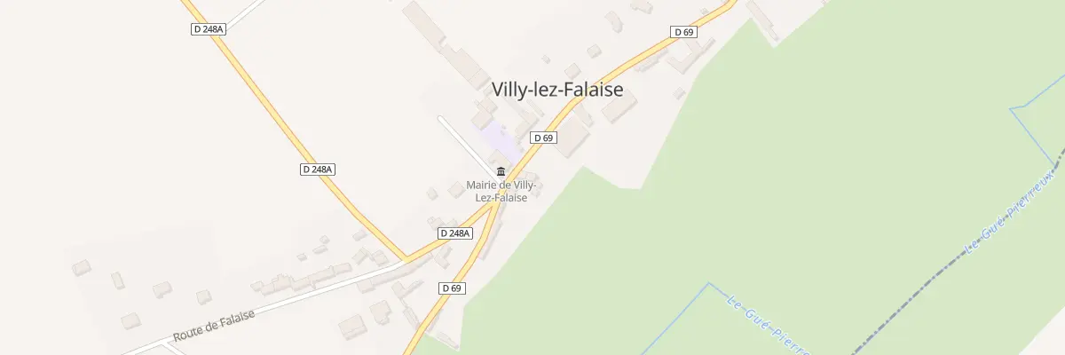 Plan du 6 Rte de Damblainville à Villy-lez-Falaise