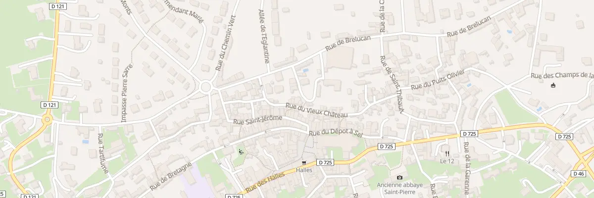 Plan du 3 Rue du Vieux Château à Airvault