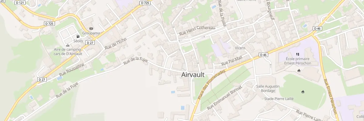 Plan du 3 Rue Constant Balquet à Airvault