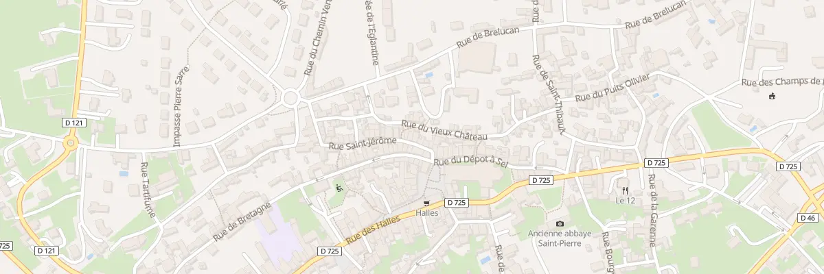 Plan du 35 Rue Saint Jérôme à Airvault
