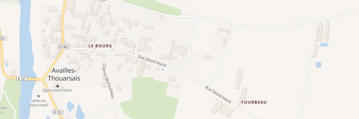 Plan du 13B Rue Désiré Marié à Availles-Thouarsais