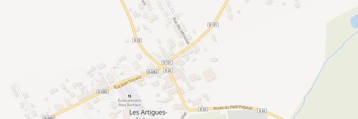 Plan du 20 Imp Denis Berger aux Artigues-de-Lussac