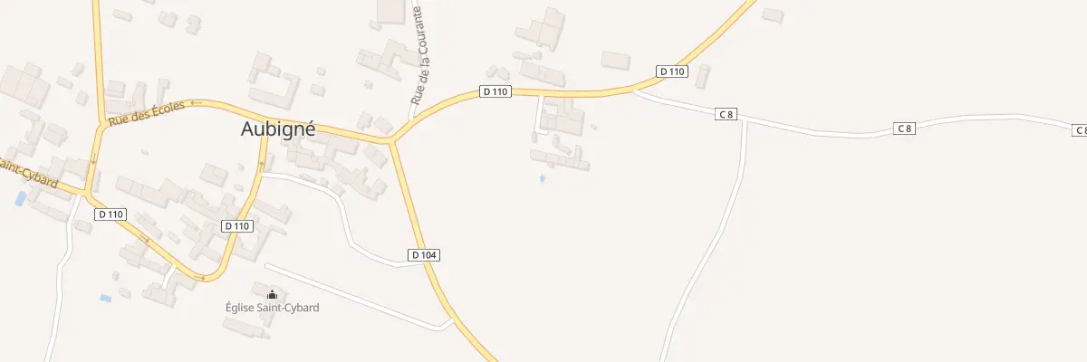 Plan du 4 Imp des Lilas Le Bourg à Aubigné