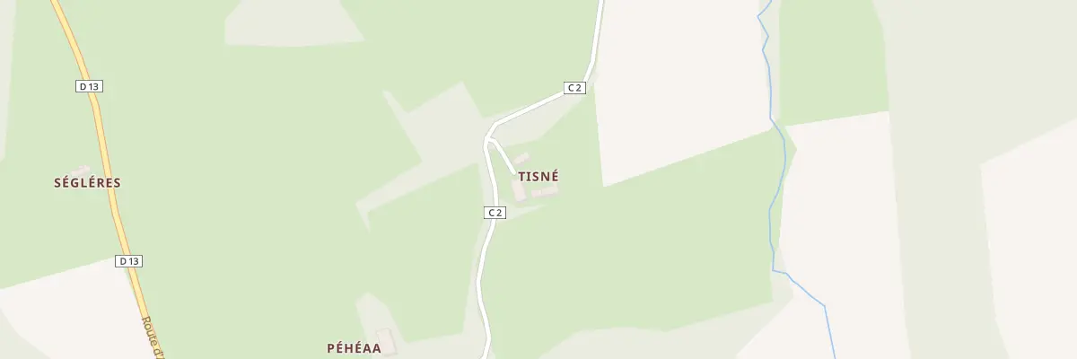 Plan du 512 Côte de Tisné à Arricau-Bordes