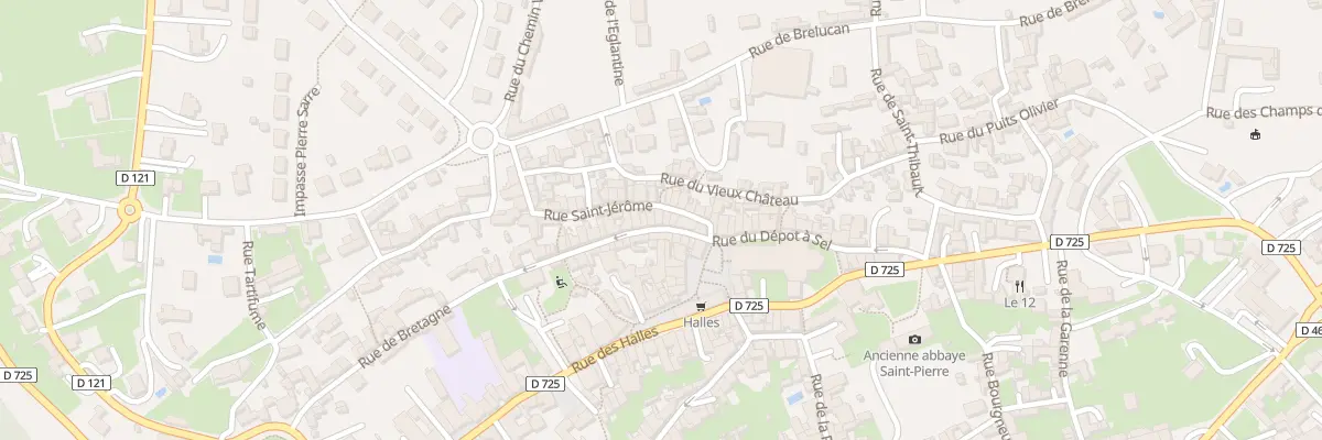 Plan du 14B Rue Saint Jérôme à Airvault